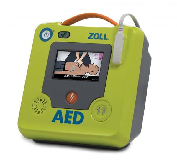 ZOLL AED3 met pediatrische knop