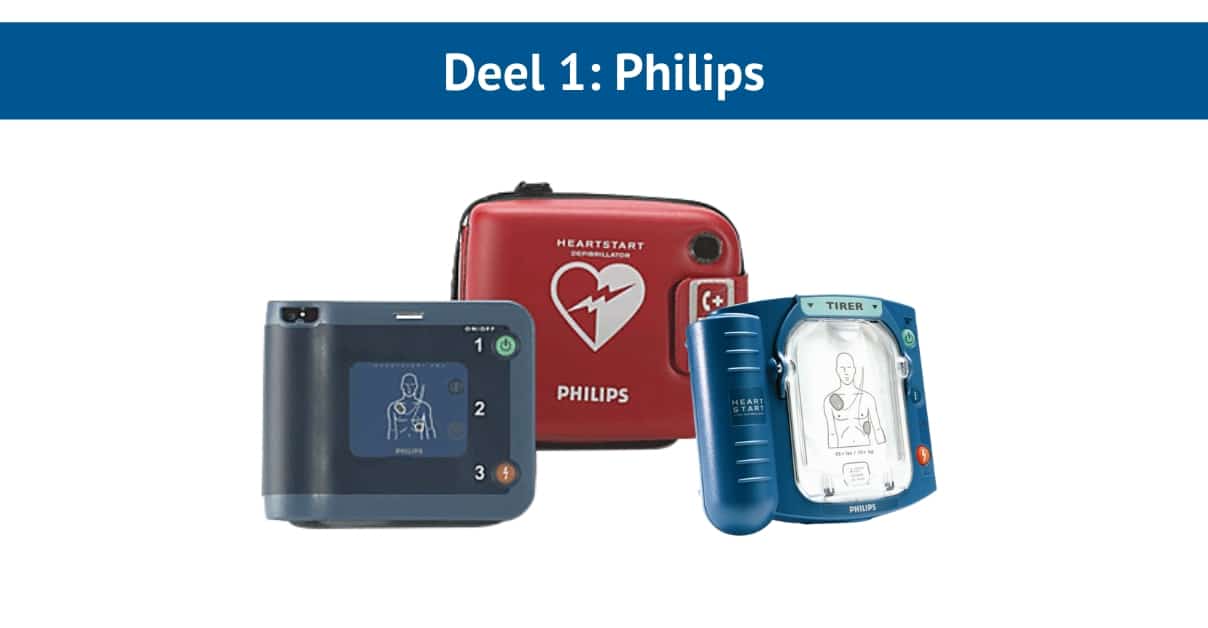 Philips AED-toestellen