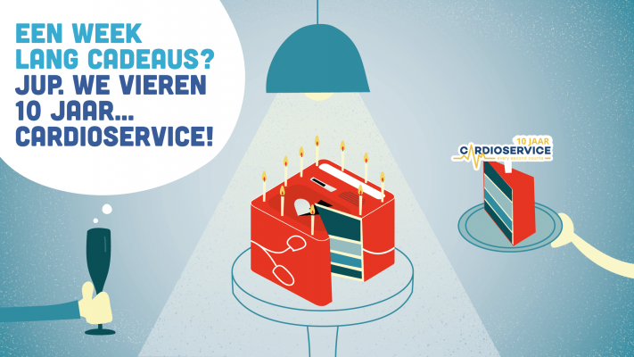 CardioService is jarig – al 10 jaar dé referentie voor AED-toestellen